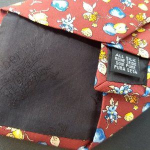 Burberry Silk Tie Hand made